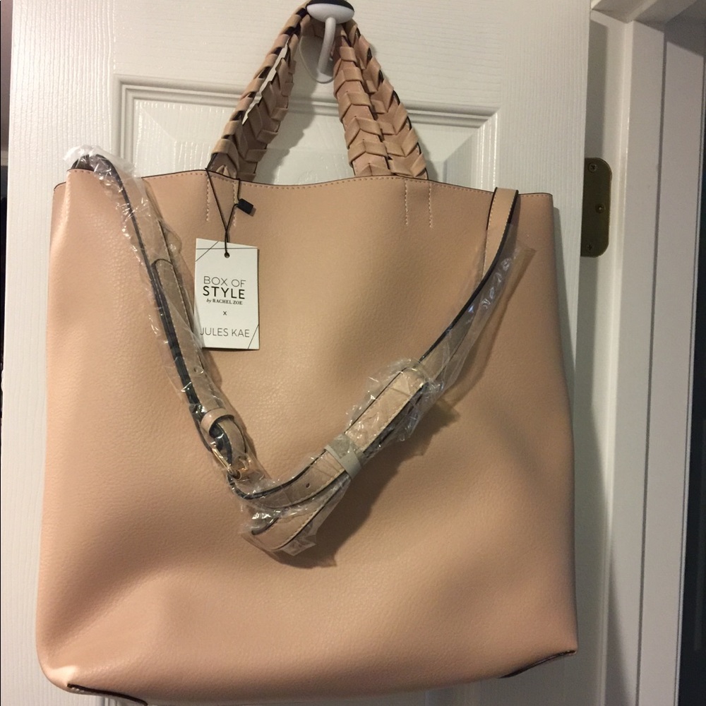 NWT JULES KAE BLUSH TOTE *Vegan*